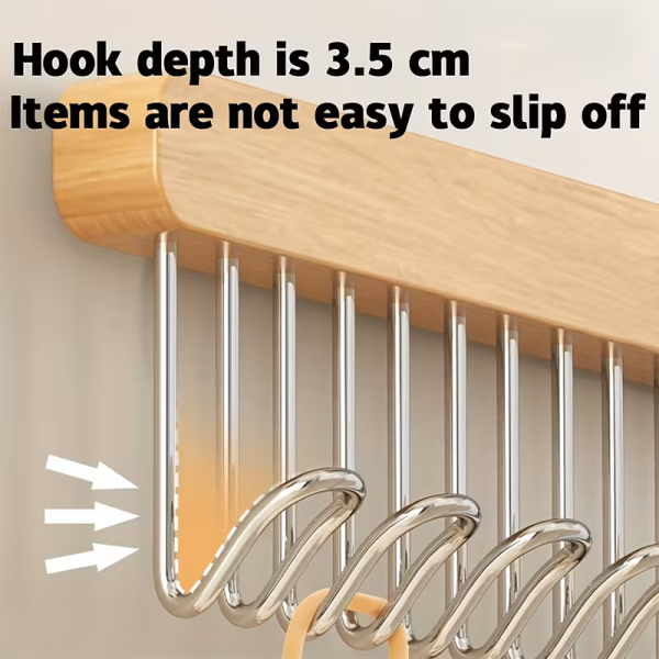 Pull-Out Sliding Closet Hanger - 6