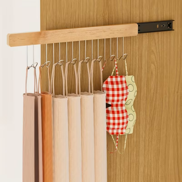 Pull-Out Sliding Closet Hanger - 2