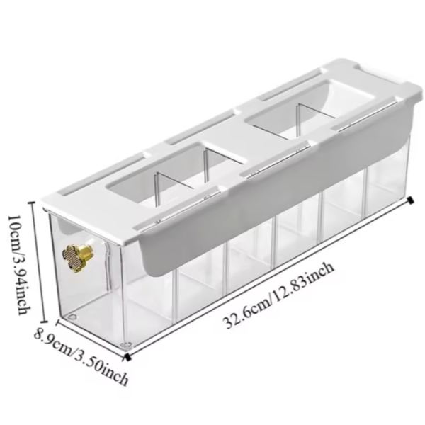 Transparent Multi-Compartment BOX - 2