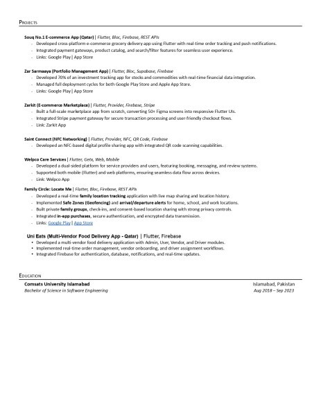 Senior Flutter App Developer - 9