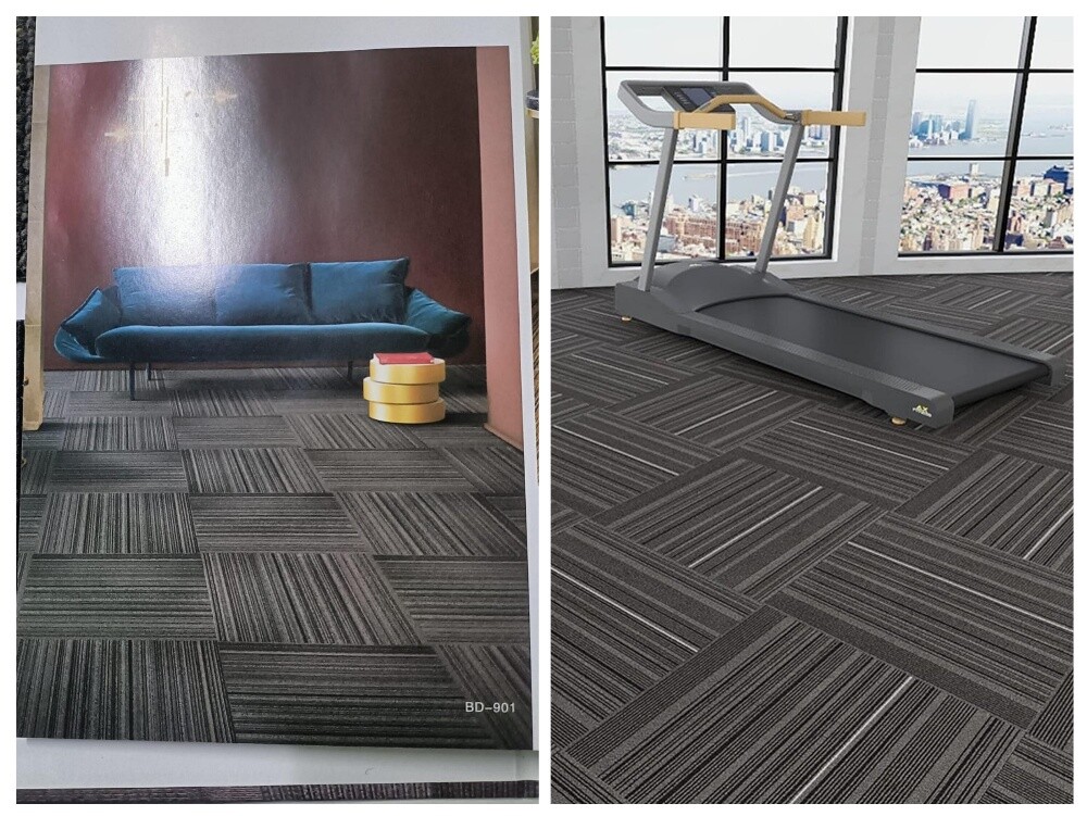 Tiles Carpet for Office - 4