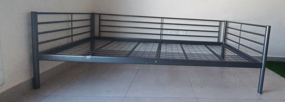 ikea single bed frame metal - 2