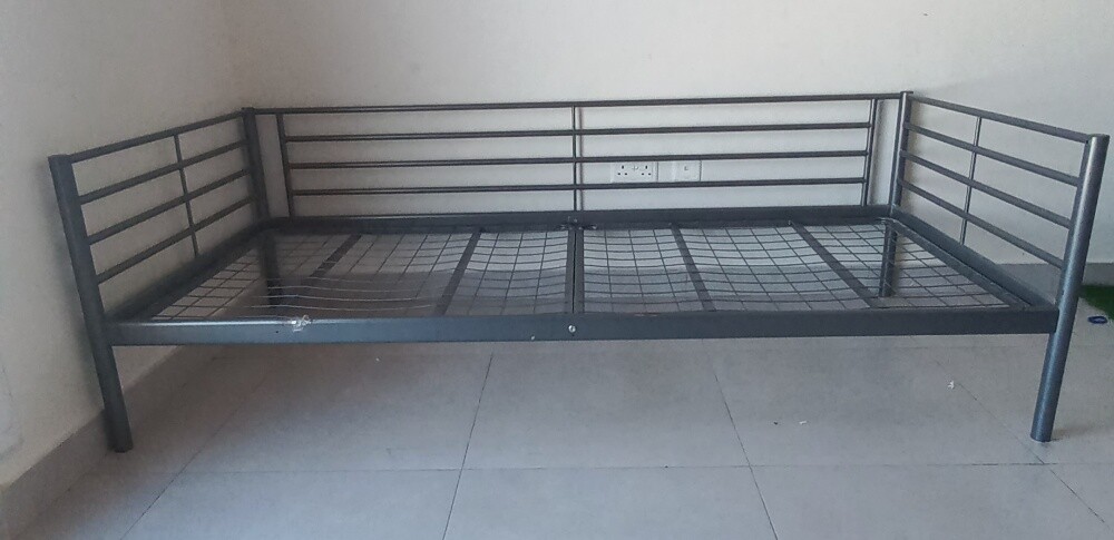 ikea single bed frame metal - 5