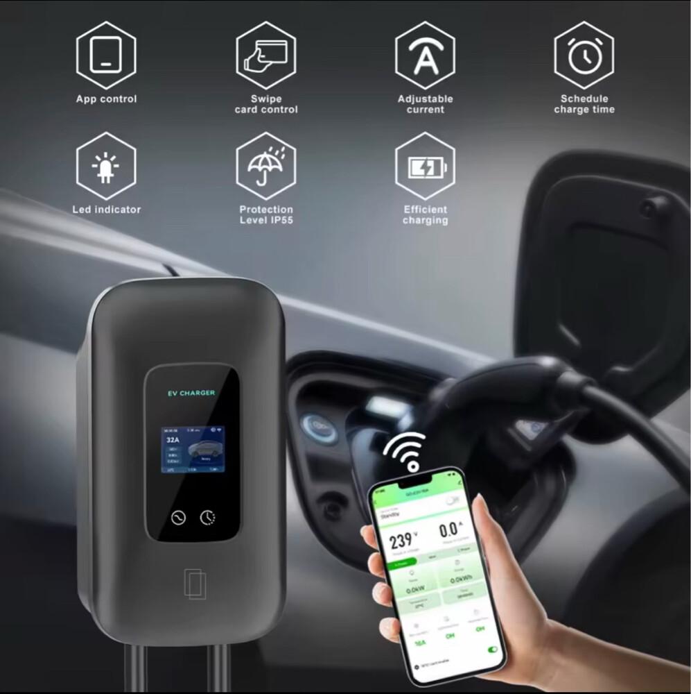 Type 2 EV Car Charger 7kw,11kw,22kw - 2