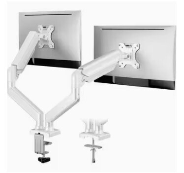 New,White monitor arm - 1