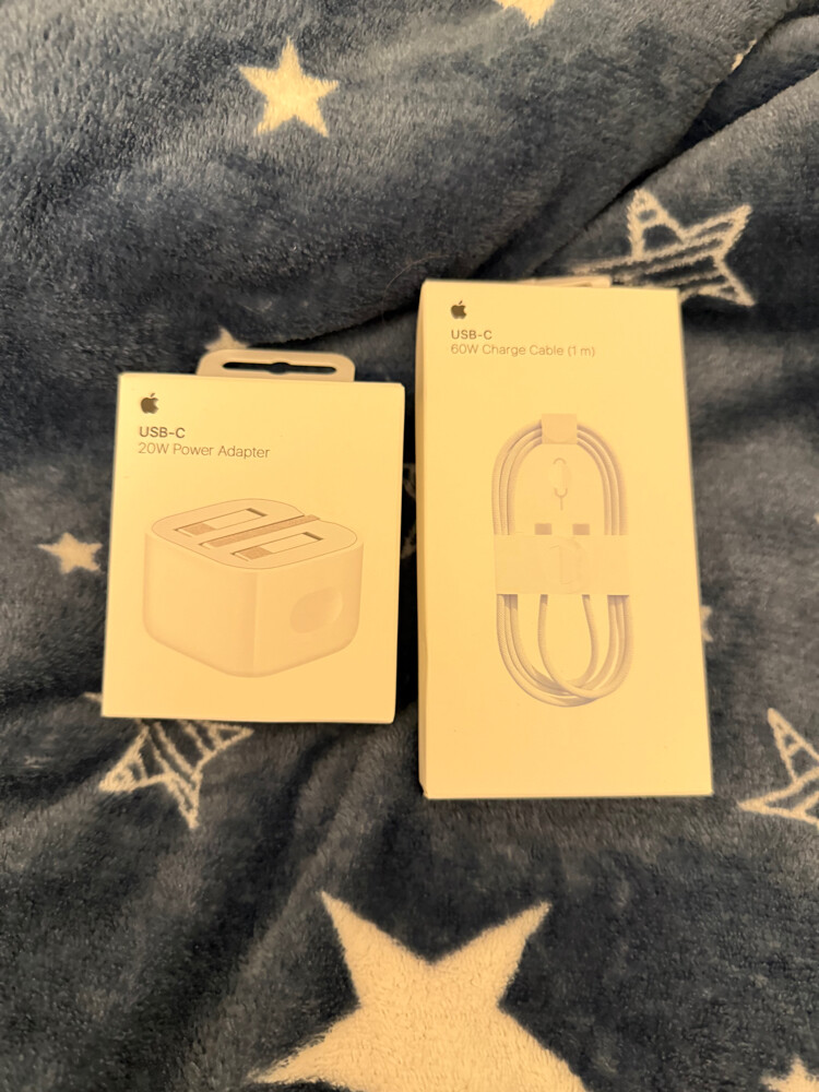 20W Adapter And USB-C Cable - 1