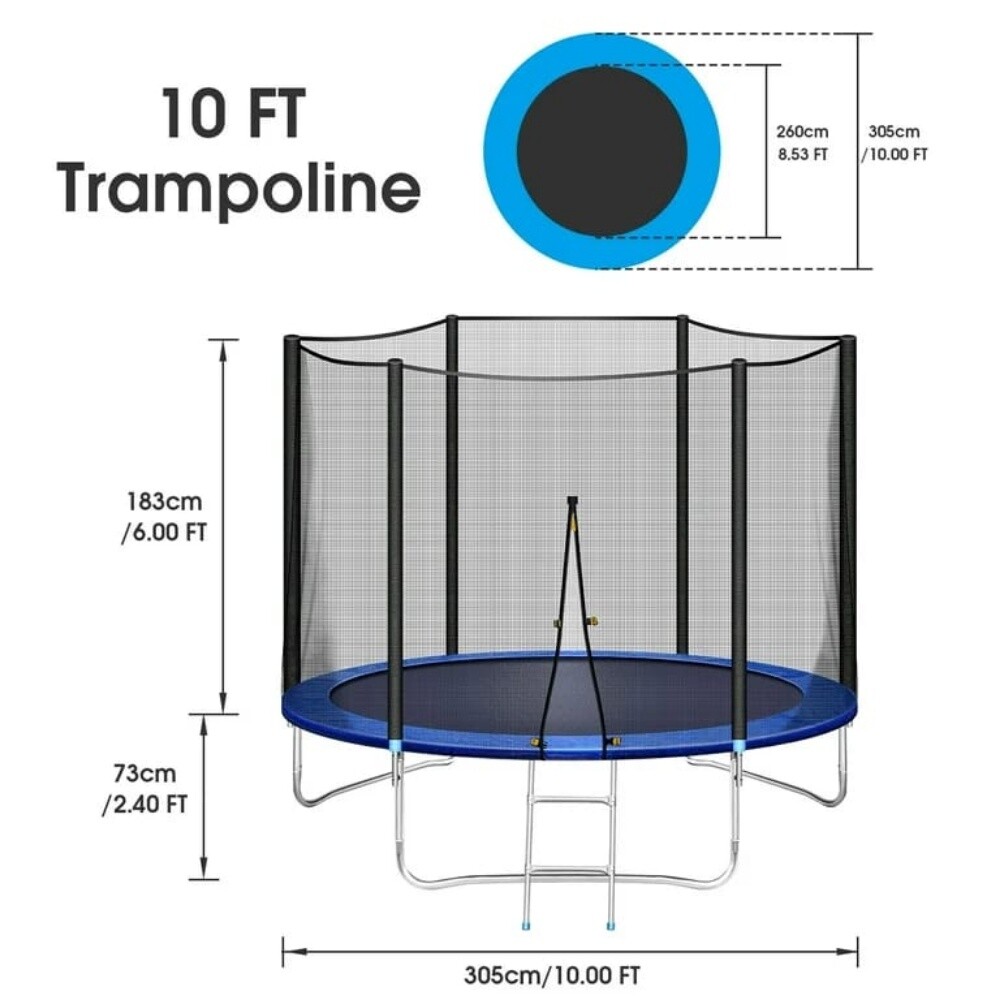 trampoline 10 feet - 4