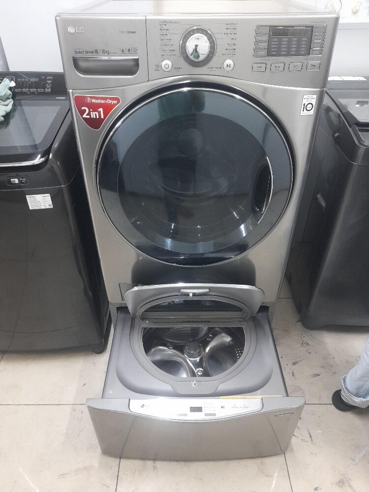 LG18kg /10kg2in1 washing for sell - 4