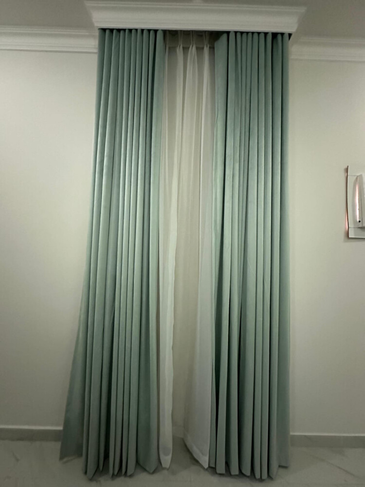 curtain and sofa - 11