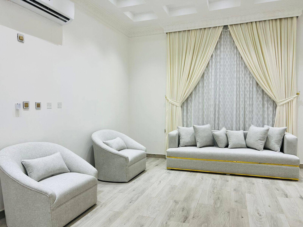 curtain and sofa - 1