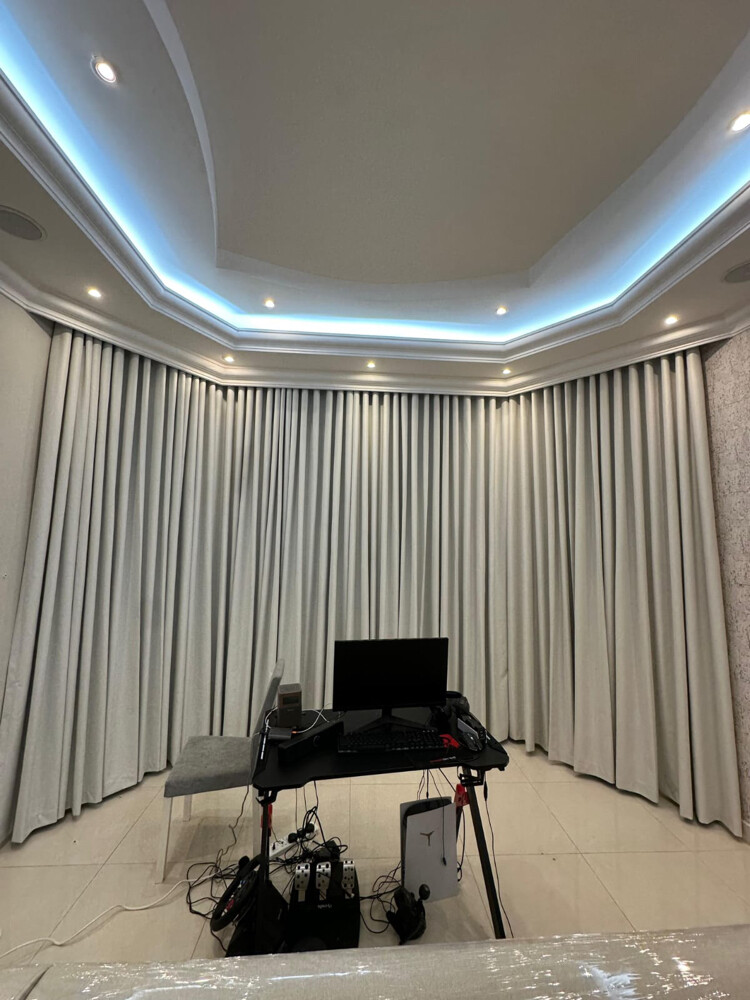 curtain and sofa - 22