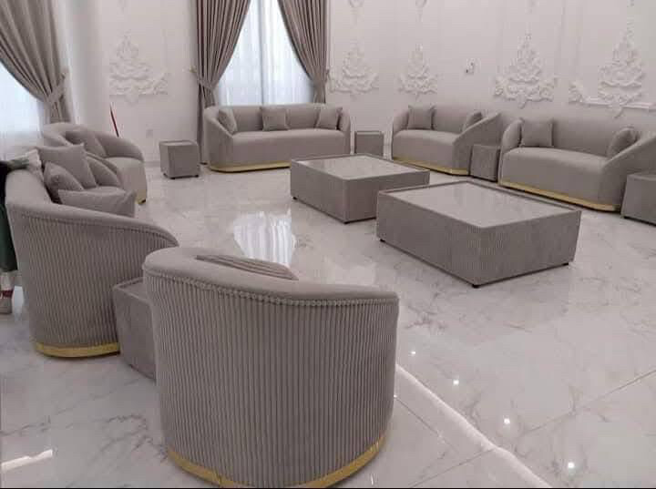 curtain and sofa - 3