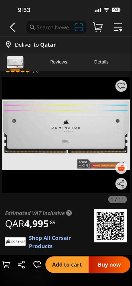 RAM 64 GB / Speed 6400 MT/s - 7