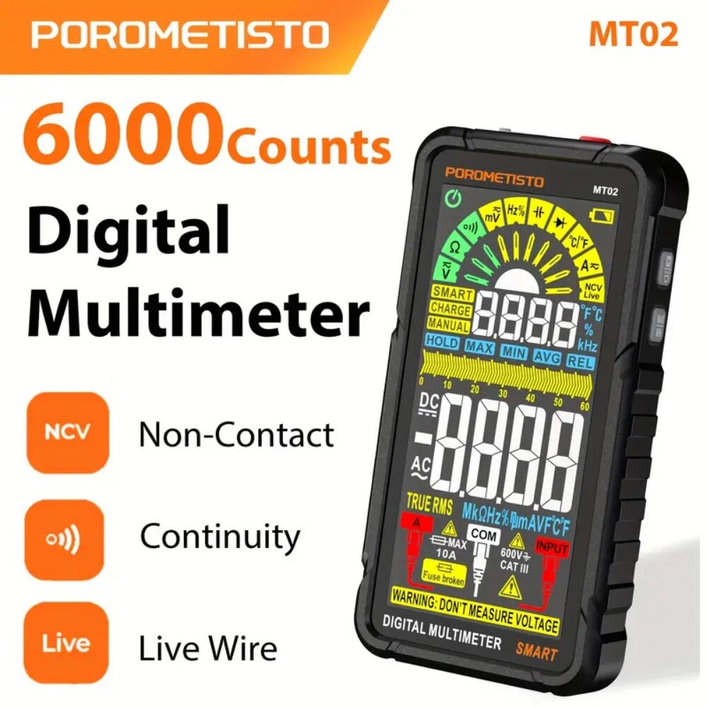 Smart Screen Multimeter Mt02 - 3