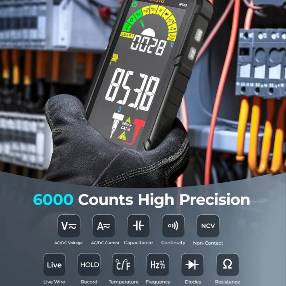 Smart Screen Multimeter Mt02 - 5