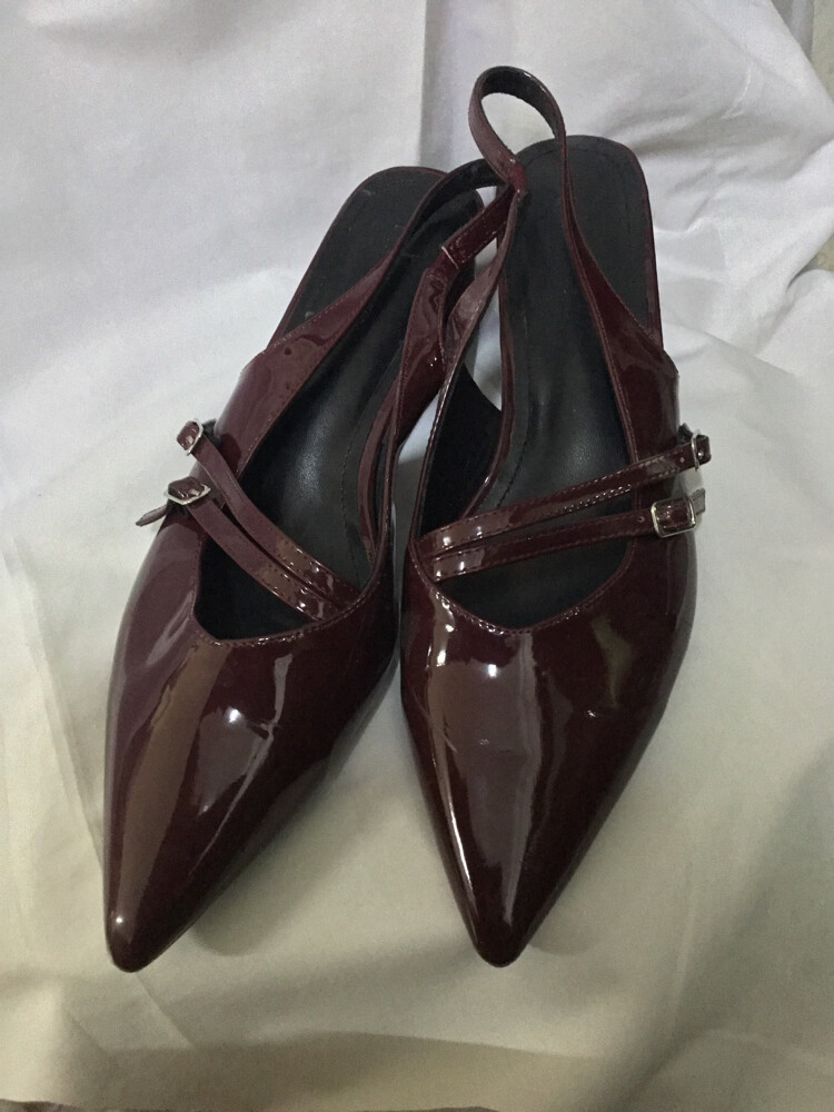 Burgundy Heels - 2
