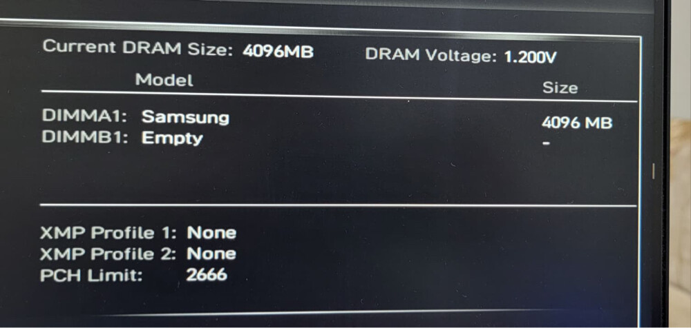 samsung DDR4 Ram - 4 gb - 3