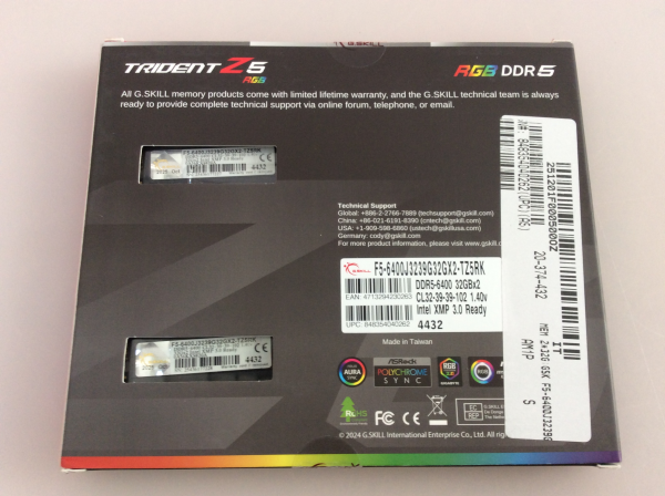 G.SKILL Trident Z5 - 64 GB DDR5 - 3