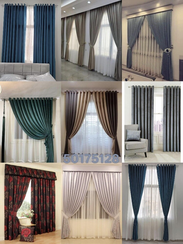 All Curtains sofa sell & fixing - 25