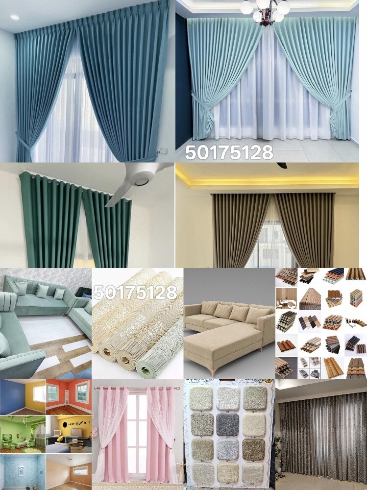 All Curtains sofa sell & fixing - 2