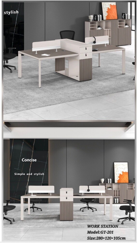 workstation desk (1,2,4 person) - 6