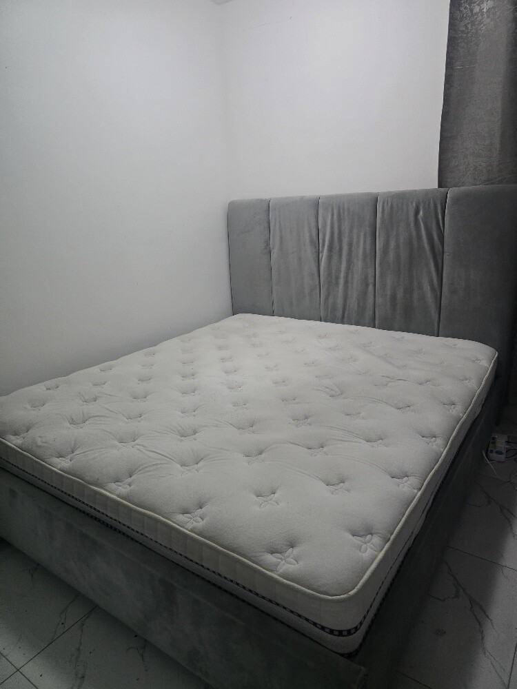 bed with mattress - 1