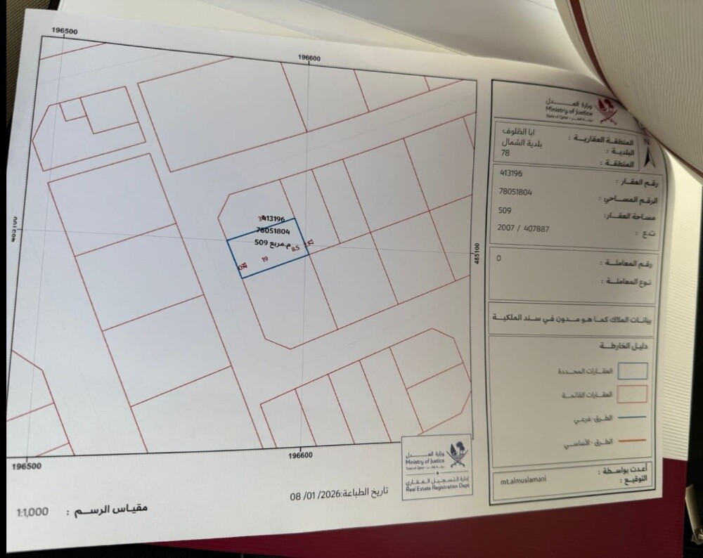للبيع ارض في ابوظلوف - 8