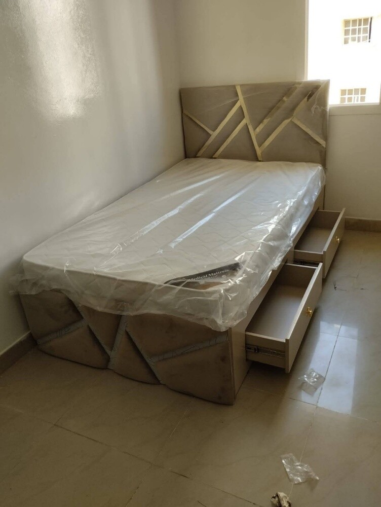 New box bed making. - 2