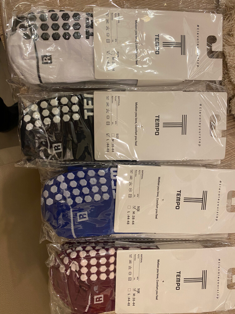 Tempo Padel Socks for Grip - 13