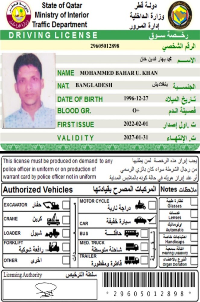 Md Bahar uddin khan - 1