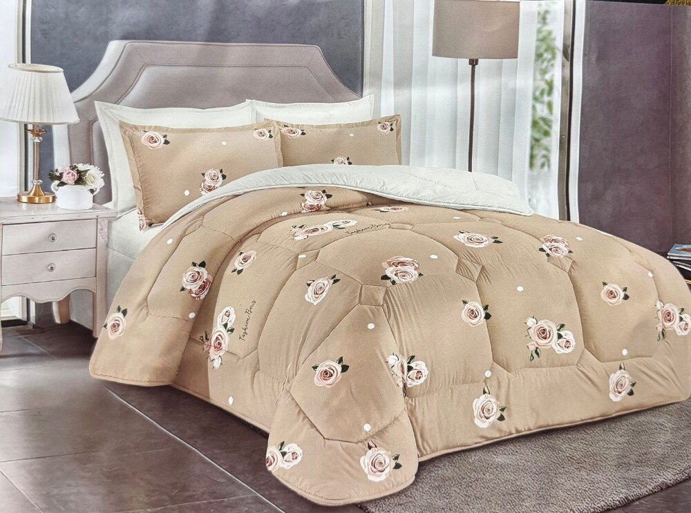 طقم لحاف بحجم كينج متوفر - 1