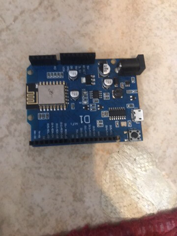 ultrasonic sensor & develop board - 2
