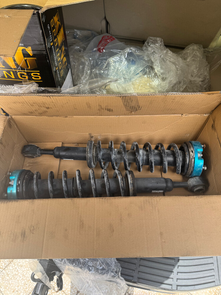 Springs + shocks absorber LC300 - 1