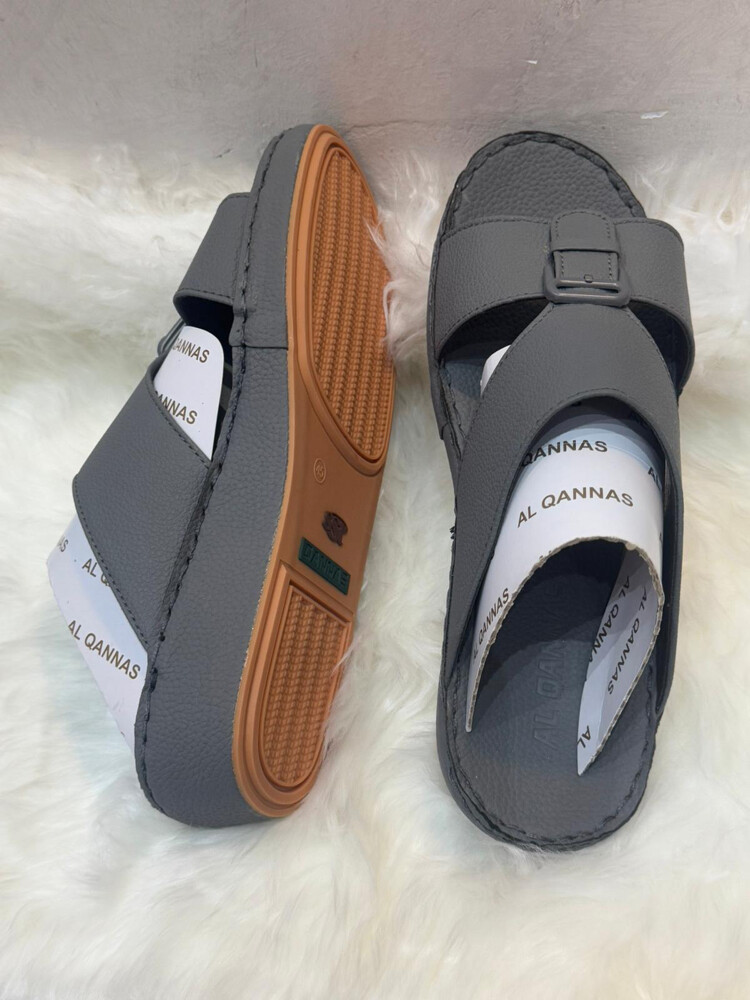 QANNAS Men’s Sandals – Grey - 2