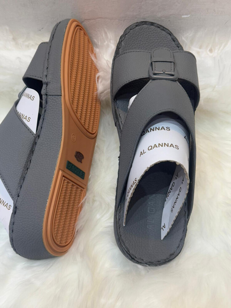 QANNAS Men’s Sandals – Grey - 1
