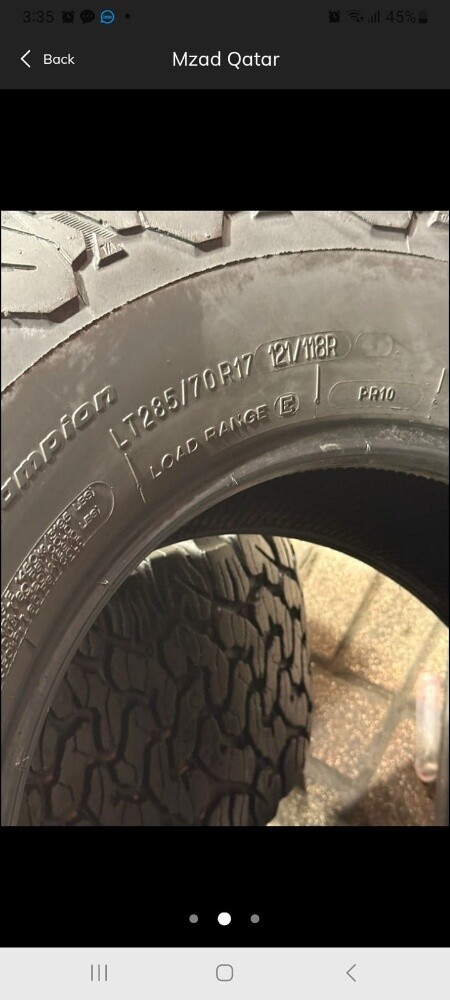 Bfgoodrich 285-70-17 - 2