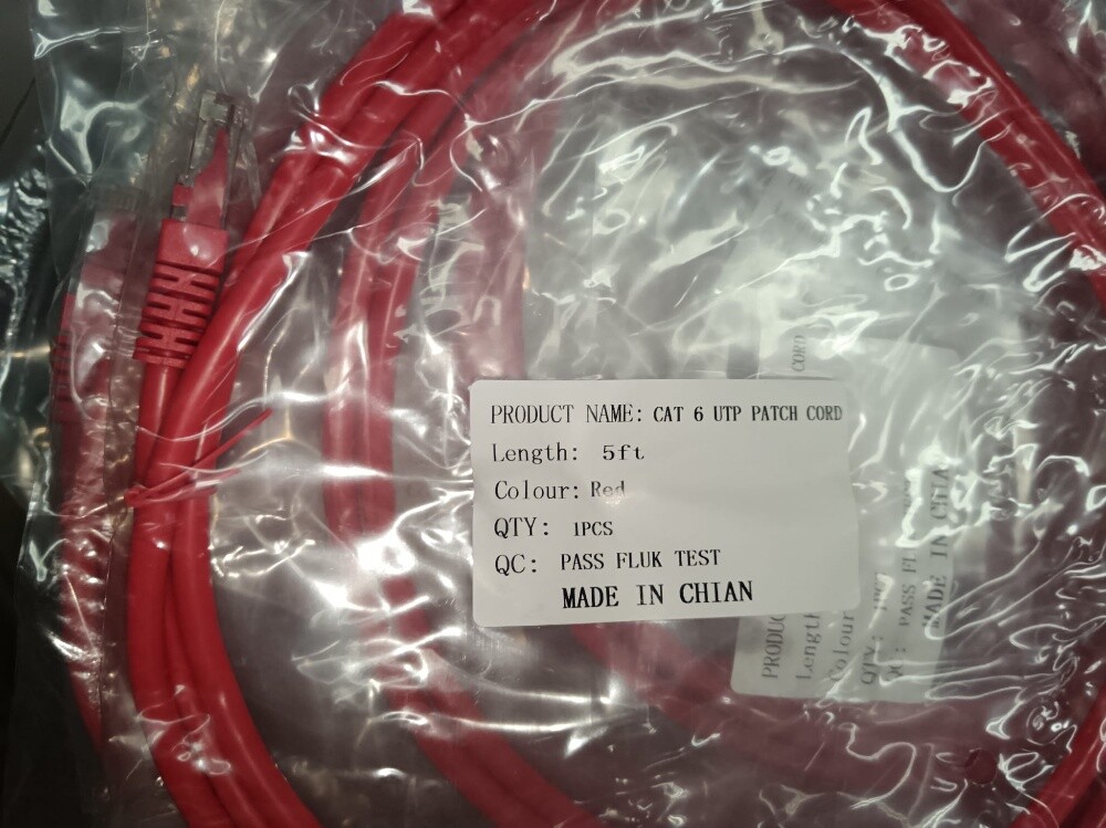 Stock – Fiber Optic & Cat 6 - 5
