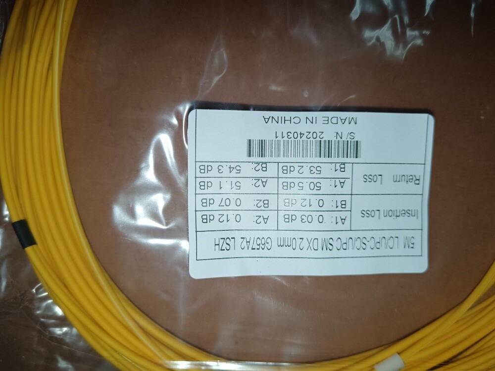 Stock – Fiber Optic & Cat 6 - 13