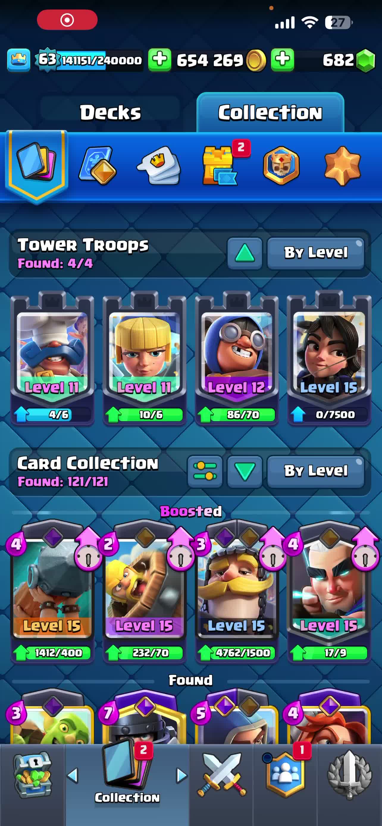 clash royal account  - 1