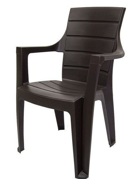 re-enforced plastic chair - 1