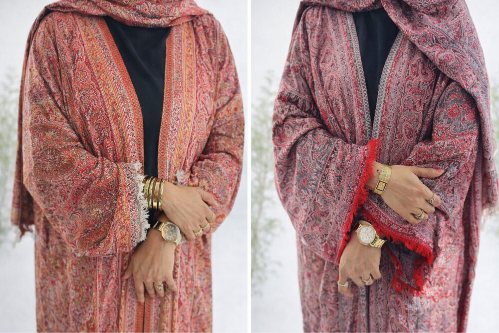 pashmina abaya  - 1