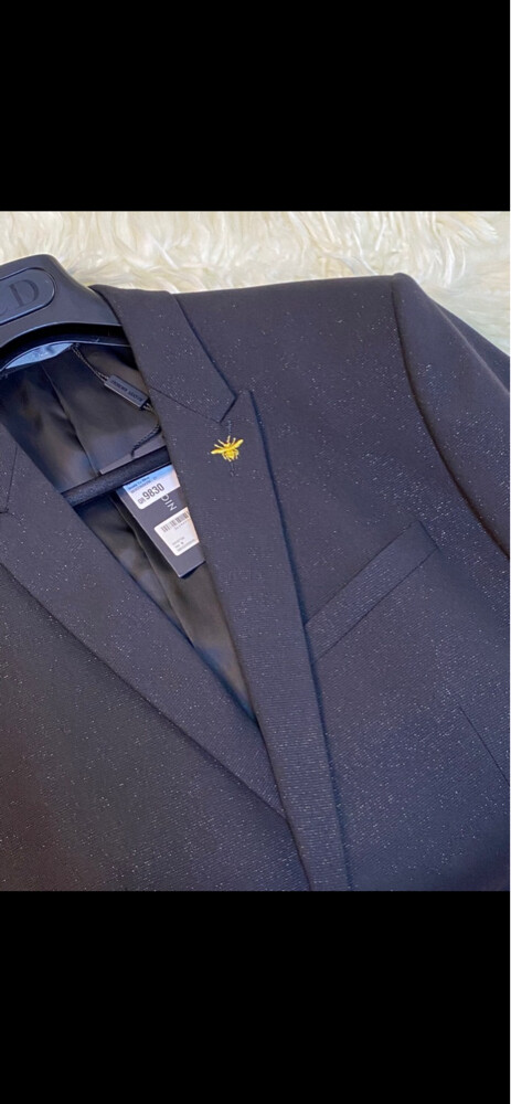 Dior HOMME Bee Embroidery Lame - 2