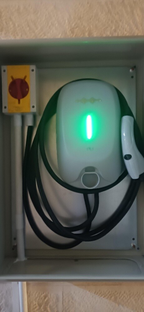 tesla, byd, rox charger install - 6