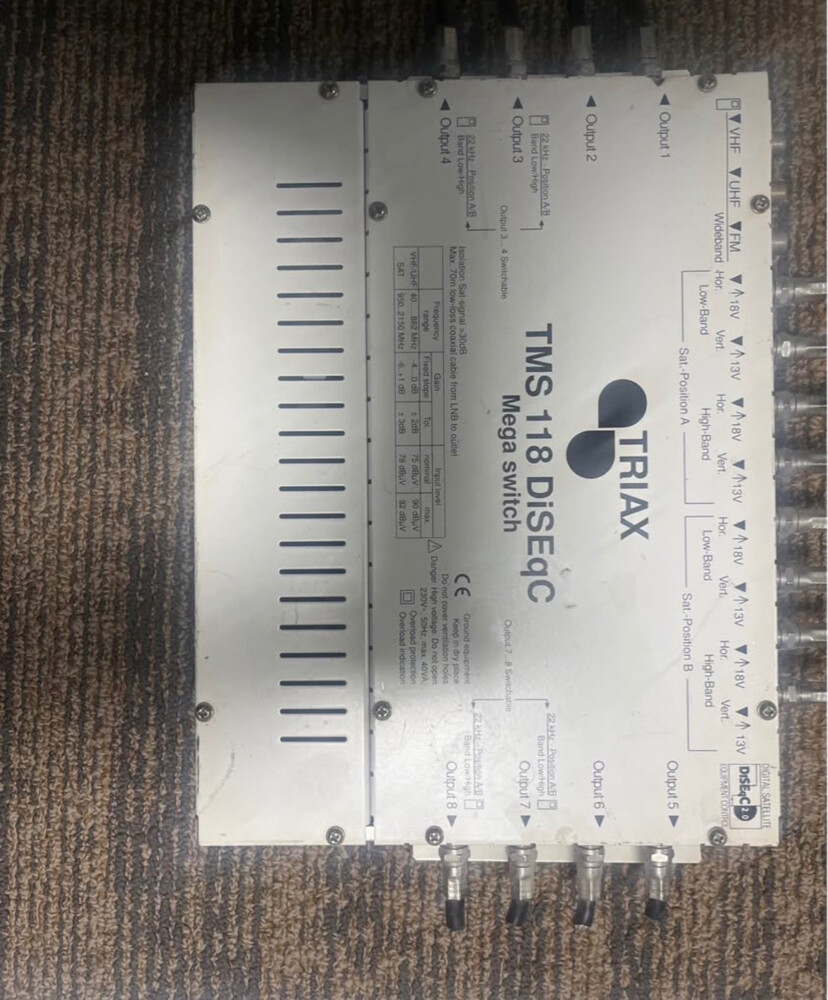 Triax TMS Series Multiswitch - 1