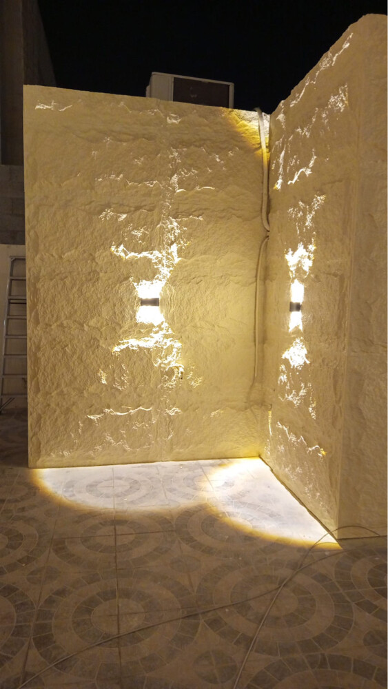 تصميم وتنفيذ بديل حجروديكور طوفه  - 10