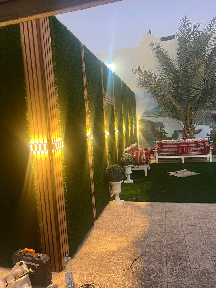 تصميم وتنفيذ بديل حجروديكور طوفه  - 21