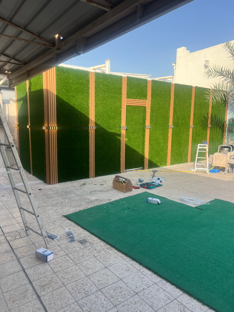 تصميم وتنفيذ بديل حجروديكور طوفه  - 22