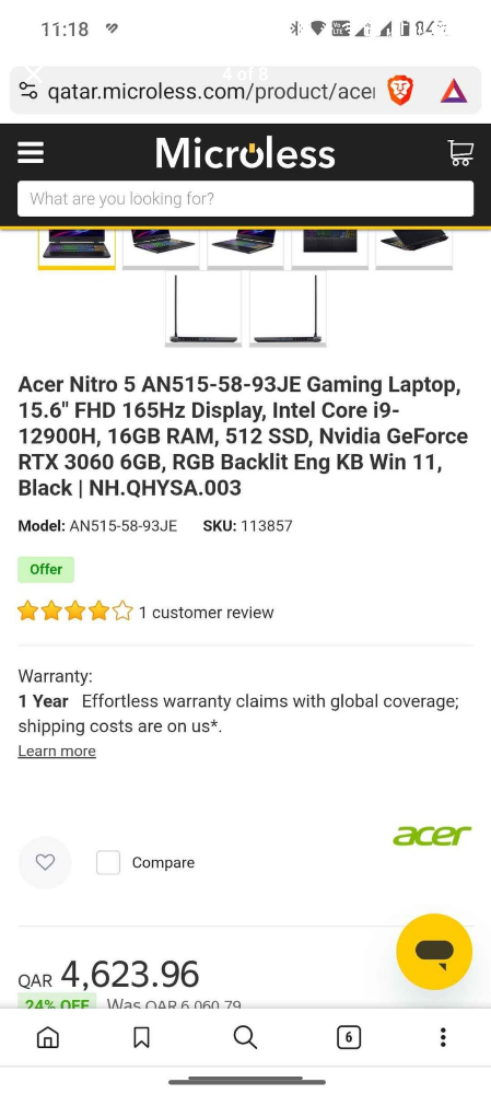 Acer Nitro 5 (AN515-58) - 5