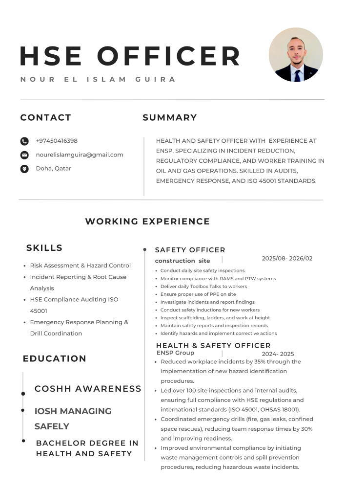 Safety officer - 1