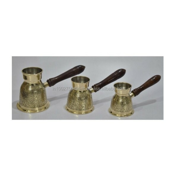 Turkish Brass Coffee Pot - 3